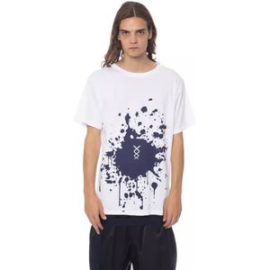 Inktvlek Graphic T-shirt Korte Mouwen Ronde Hals
