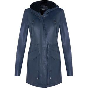 Dames - Halflange Parka-jas - Groen - Oakengates