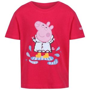 Regatta - Peppa Pig - T-shirt - Korte Mouwen - Jongens - Biologisch Katoen