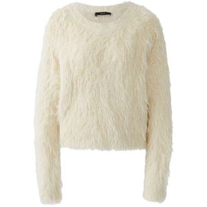 Oui - Pullover 0086064 - Wit