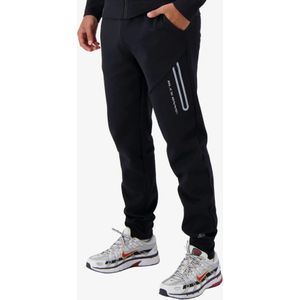 Black Bananas Heren joggingbroek initial glow sweatpants zwart