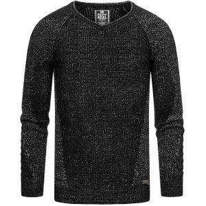 Rusty Neal - Gebreide Trui - V-Hals - Slanke Pasvorm