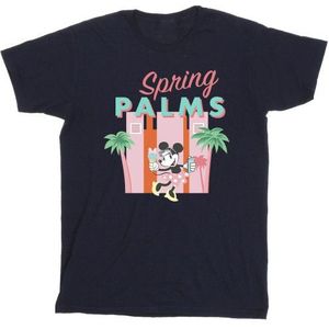 Li-cense Disney heren minnie mouse lentepalmen t-shirt