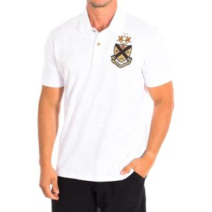 La Martina - Poloshirt - Wit - 100% Katoen