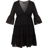 faina mini-jurk met ruches