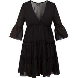 faina mini-jurk met ruches