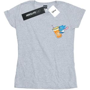 Li-cense Disney dames lilo and stitch drink katoenen t-shirt
