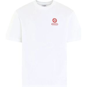 Casablanca Heren white jersey