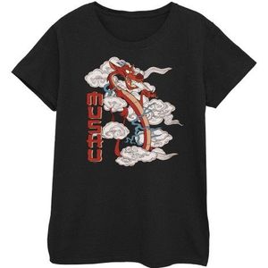 Li-cense Disney dames mulan mushu draak katoenen t-shirt