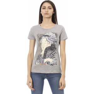 Geisha T-shirt Korte Mouwen Grijs