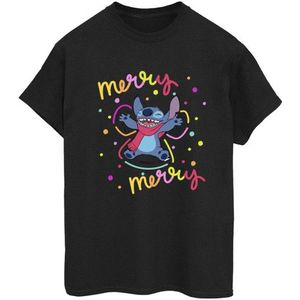 Li-cense Disney dames lilo & stitch vrolijk regenboog katoenen vriendje t-shirt