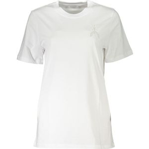 T-shirt - Wit - Geborduurd Insect Detail