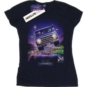 Li-cense Disney dames onward gwniver poster katoenen t-shirt