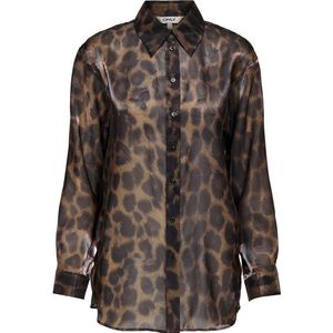 Only - onlstella life ls loose shirt - Bruin - Blouse