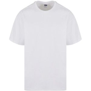 Urban Classics Heren golvend logo zwaargewicht oversized t-shirt