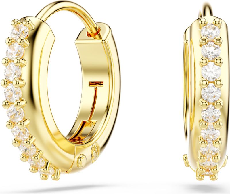 Swarovski - Matrix Hoop - Oorringen - Goudkleurig
