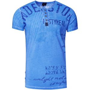 Rusty Neal - T-shirt - Ronde Hals - Bedrukt - Normale Pasvorm - 100% Katoen