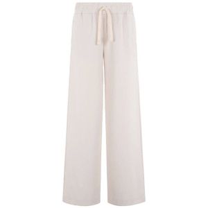 Moscow - Wide Leg - Broek - Ecru - Regular Waist