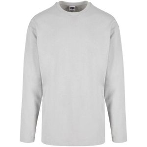 Urban Classics Heren-trui met open rand en lange mouwen
