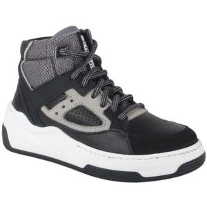 Track Style - 325850-589W2 - Veterboots - Zwart - Suède