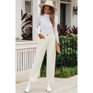 Wijd Been Corduroy Broek