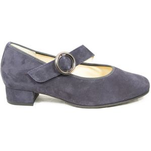 Hassia - 3000 - Instappers - Donkerblauw - Leer