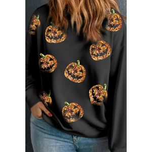 Plus Size Ronde Hals Sweatshirt