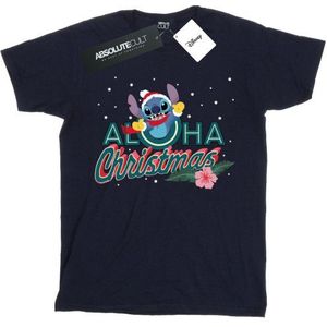 Li-cense Disney heren lilo en stitch aloha kerstmis t-shirt