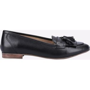 Hush Puppies - Marissa - Leren Instappers - Zwart