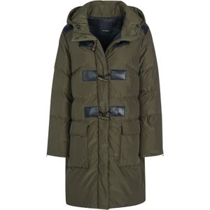 Pinko - Design Coat - Groen - Dames Mantel
