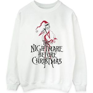 Li-cense Disney dames the nightmare before christmas kerstman sweatshirt