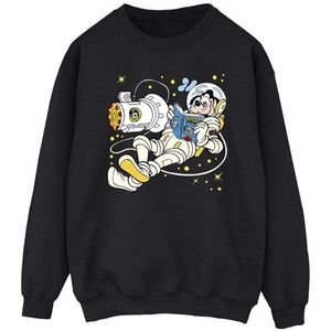Li-cense Disney heren goofy lezen in de ruimte sweatshirt