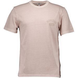 Woolrich Garment dyed logo t-shirts