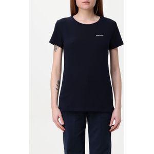 Barbour - Lts 0666Ny 73 - T-shirt - Blauw - Dames - Katoen