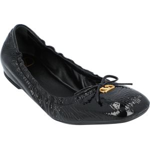 Valentino Garavani VLogo Signature Gerimpelde Slip-On Ballerina