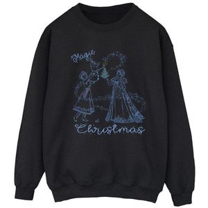 Li-cense Disney dames frozen magic kerst sweatshirt