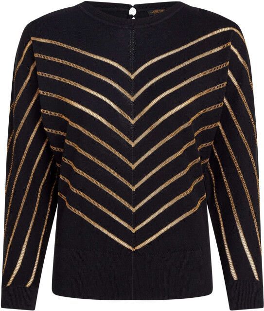 Top - King Louie - Zwart/Goud