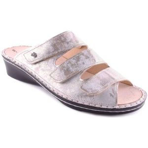 Finn Comfort - Cremona - Slippers - Beige - Leer