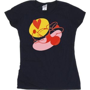 Li-cense Disney dames minnie mouse tong hart katoenen t-shirt