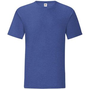 Fruit of the Loom - T-shirt - Zwart - 52% Katoen, 48% Polyester