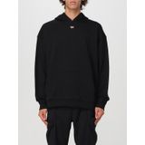 Diesel, Heren, Sweatshirts & Hoodies, Zwart, Maat: 3XL Katoen,