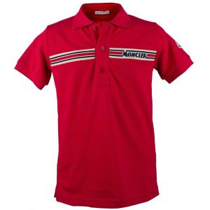 Moncler - Poloshirt - Rood
