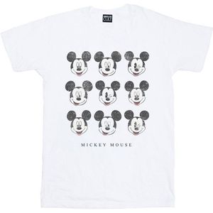 Li-cense Disney dames mickey mouse knipoogt en glimlacht katoenen vriendje t-shirt