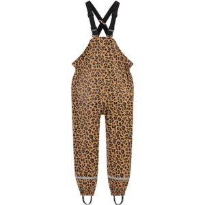 Schmuddelwedda Regenbroek Meisje zwart beige leo