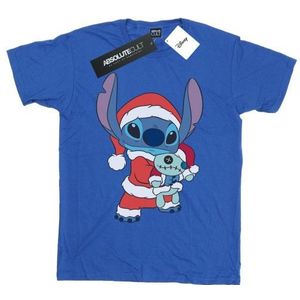 Disney Heren Lilo en Stitch Kerstmis T-Shirt