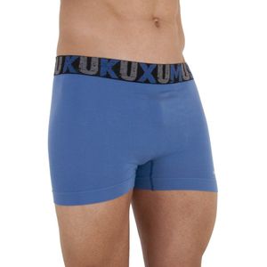 Bedrukte boxer met elastische tailleband 98752 man
