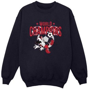Li-cense Disney dames minnie mouse wereldkampioen sweatshirt