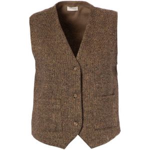 JcSophie - Gilet J1041 - Donker Bruin