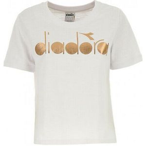 Diadora Sportswear - L. SS Top - T-shirt - Wit