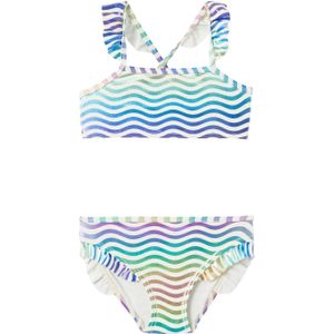 Name It Meisjes bikiniset kinderen nmfzamar golven blauw